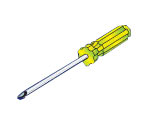Flat Small Screwdriver